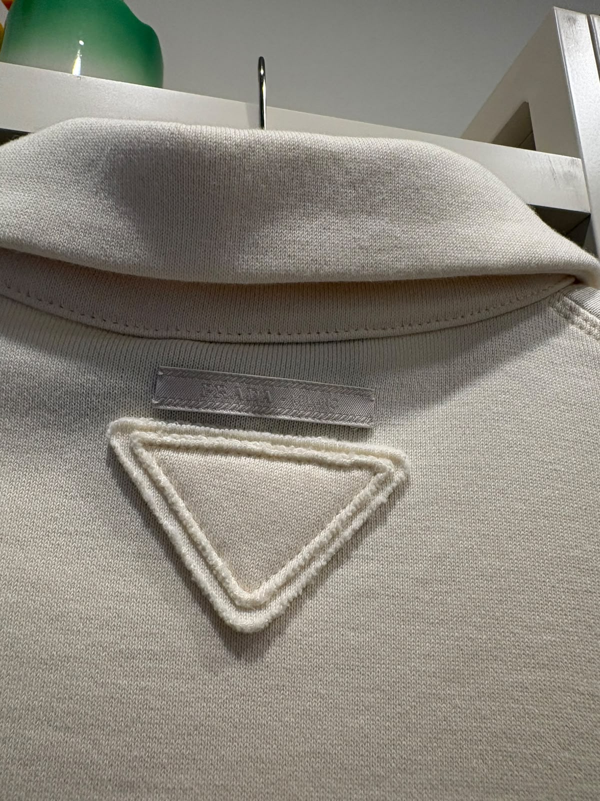 Prada abito bianco panna