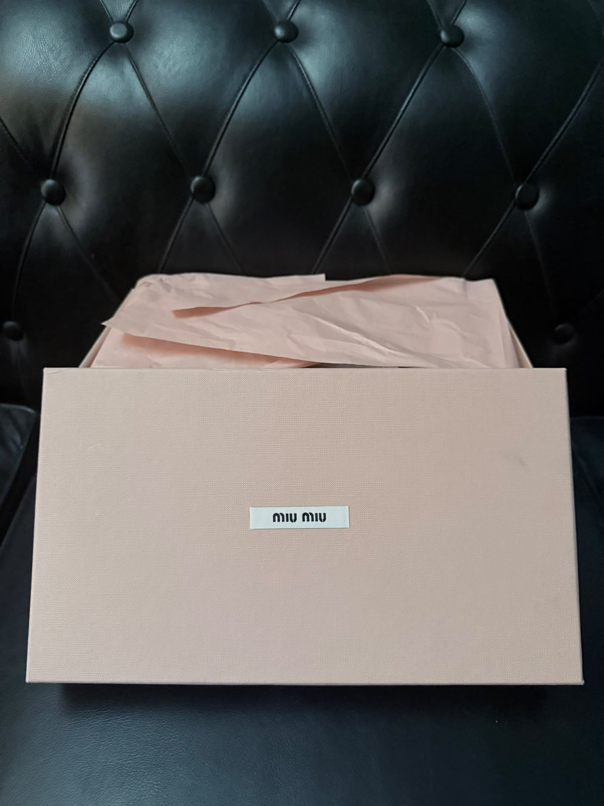 Miu miu ballerine marrone e cuoio
