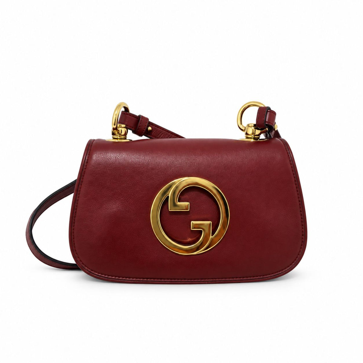 Gucci borsa a spalla bordeaux