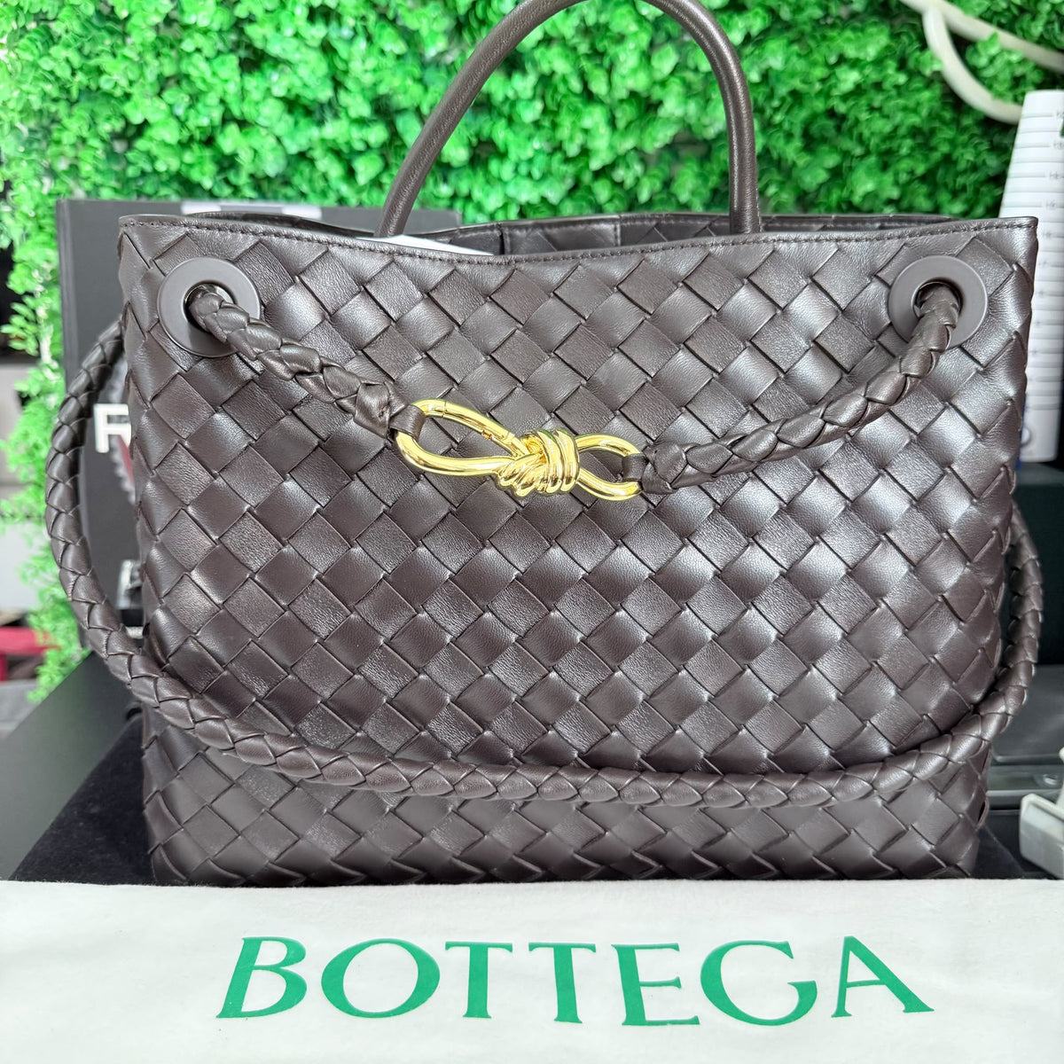 Bottega Veneta Andiamo Medium - Fondant