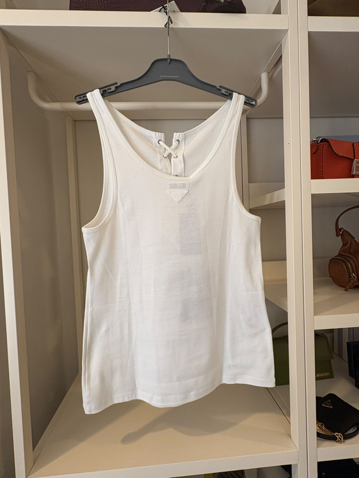 Prada canotta bianca