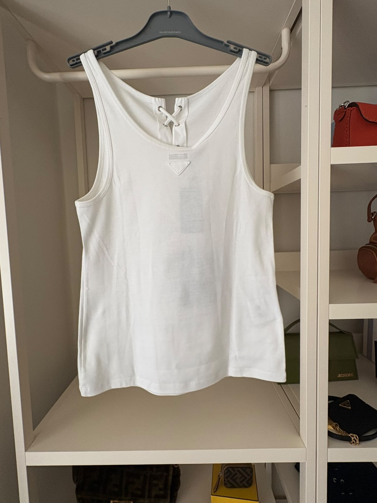 Prada canotta bianca