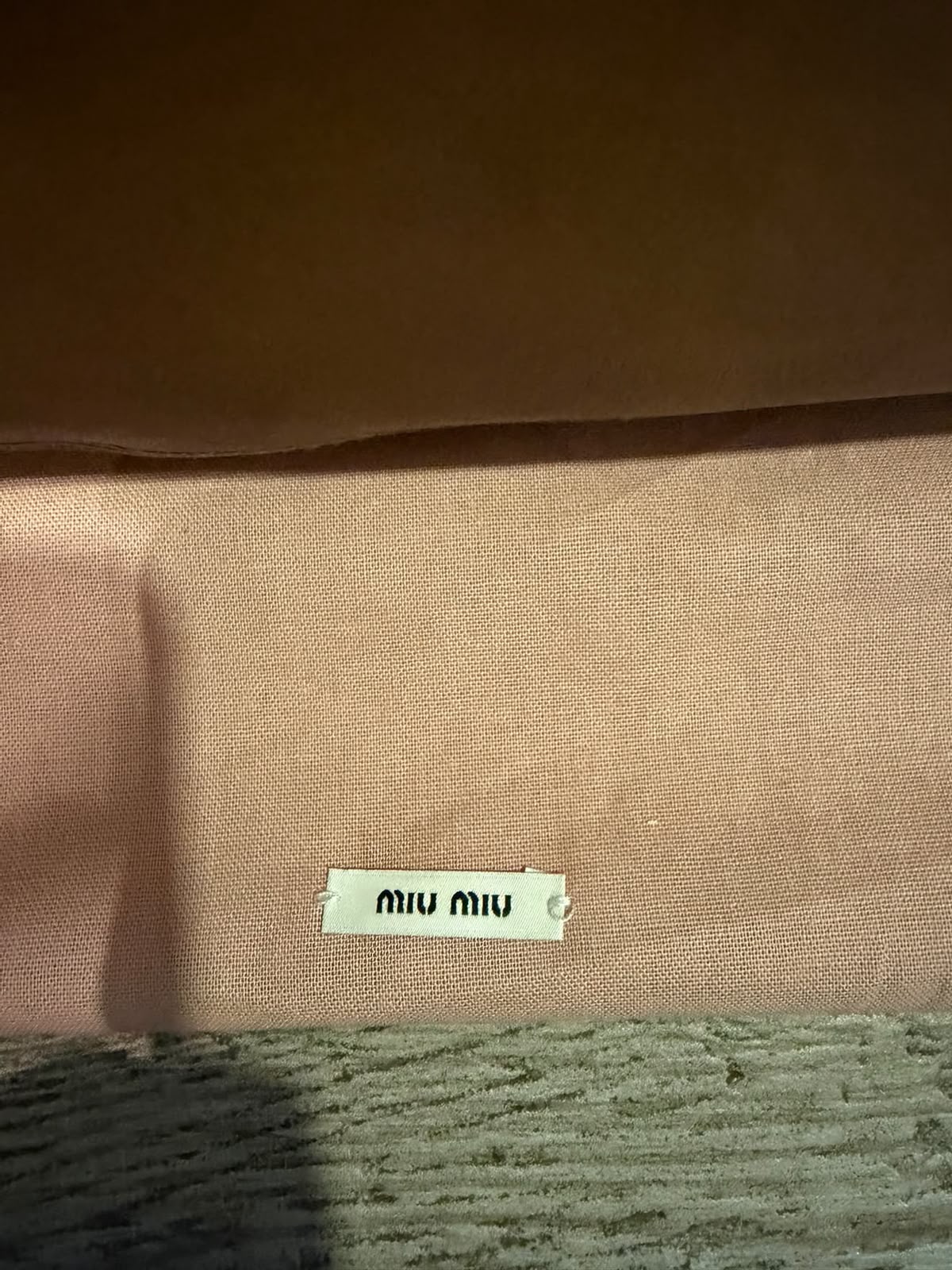 Miu Miu Ivy In Nappa Marrone