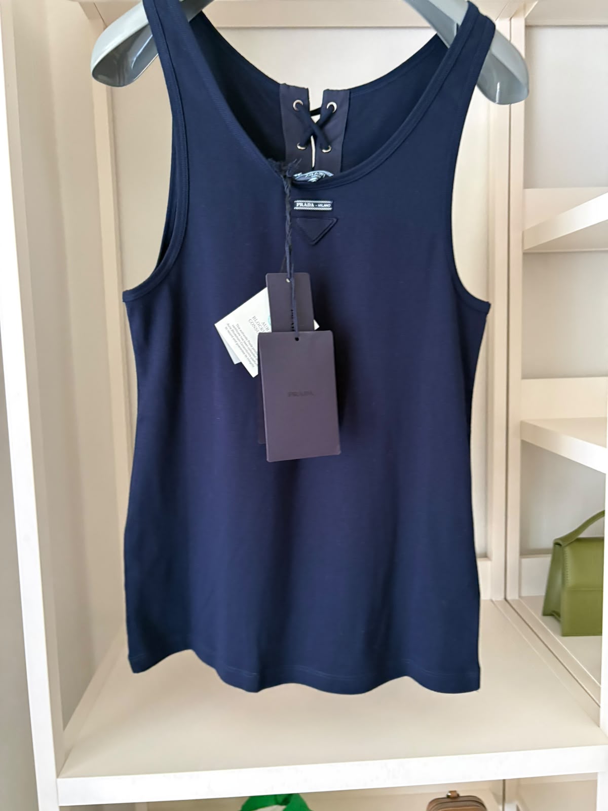 Prada canotta Blue