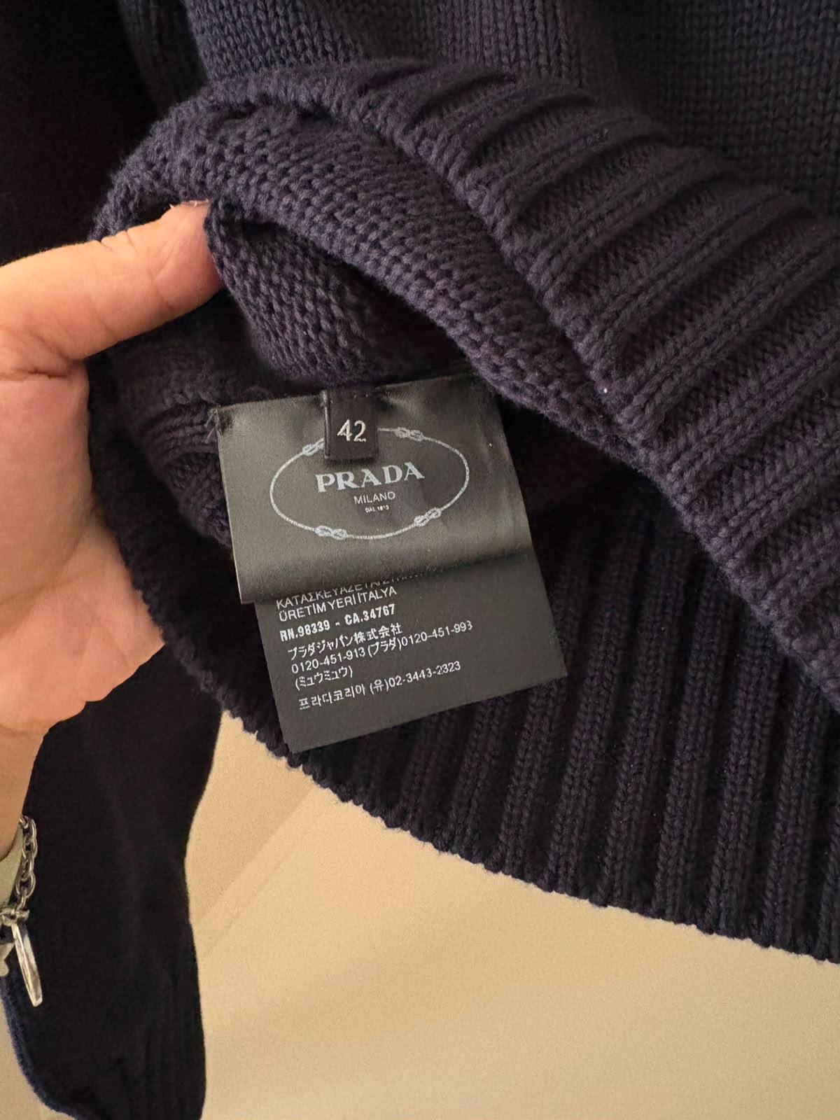 Prada Pullover blu Navy