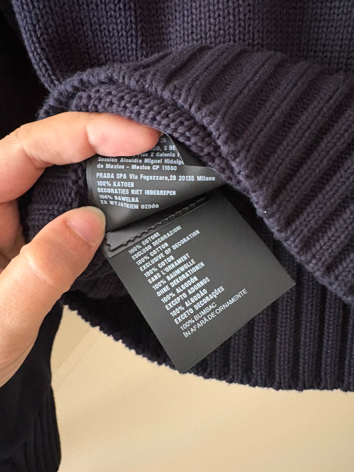 Prada Pullover blu Navy