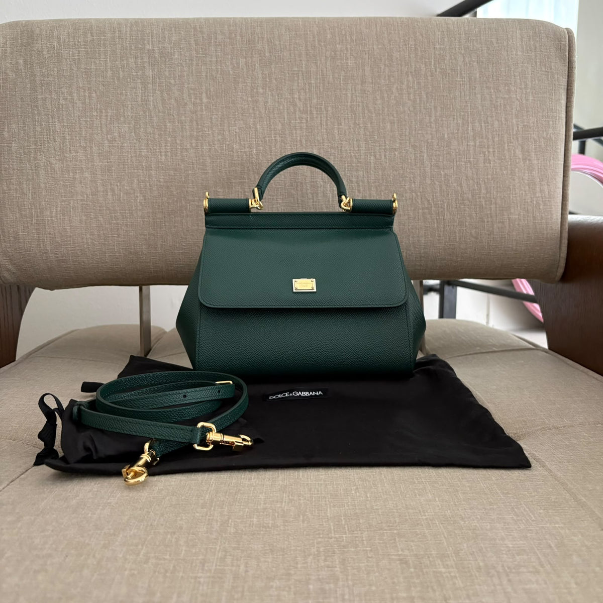Dolce & Gabbana Borsa Sicily Verde