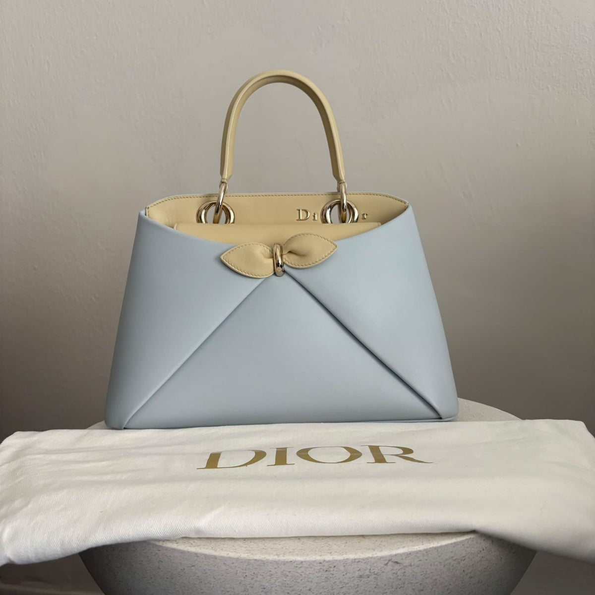 Dior Cigale Azzurro chiaro e beige