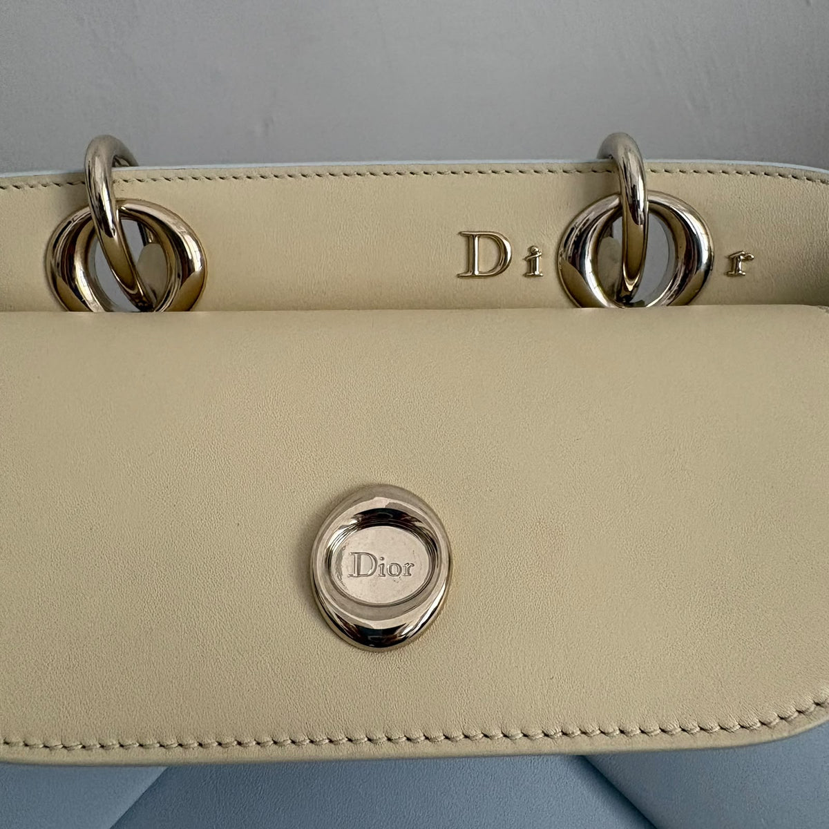 Dior Cigale Azzurro chiaro e beige