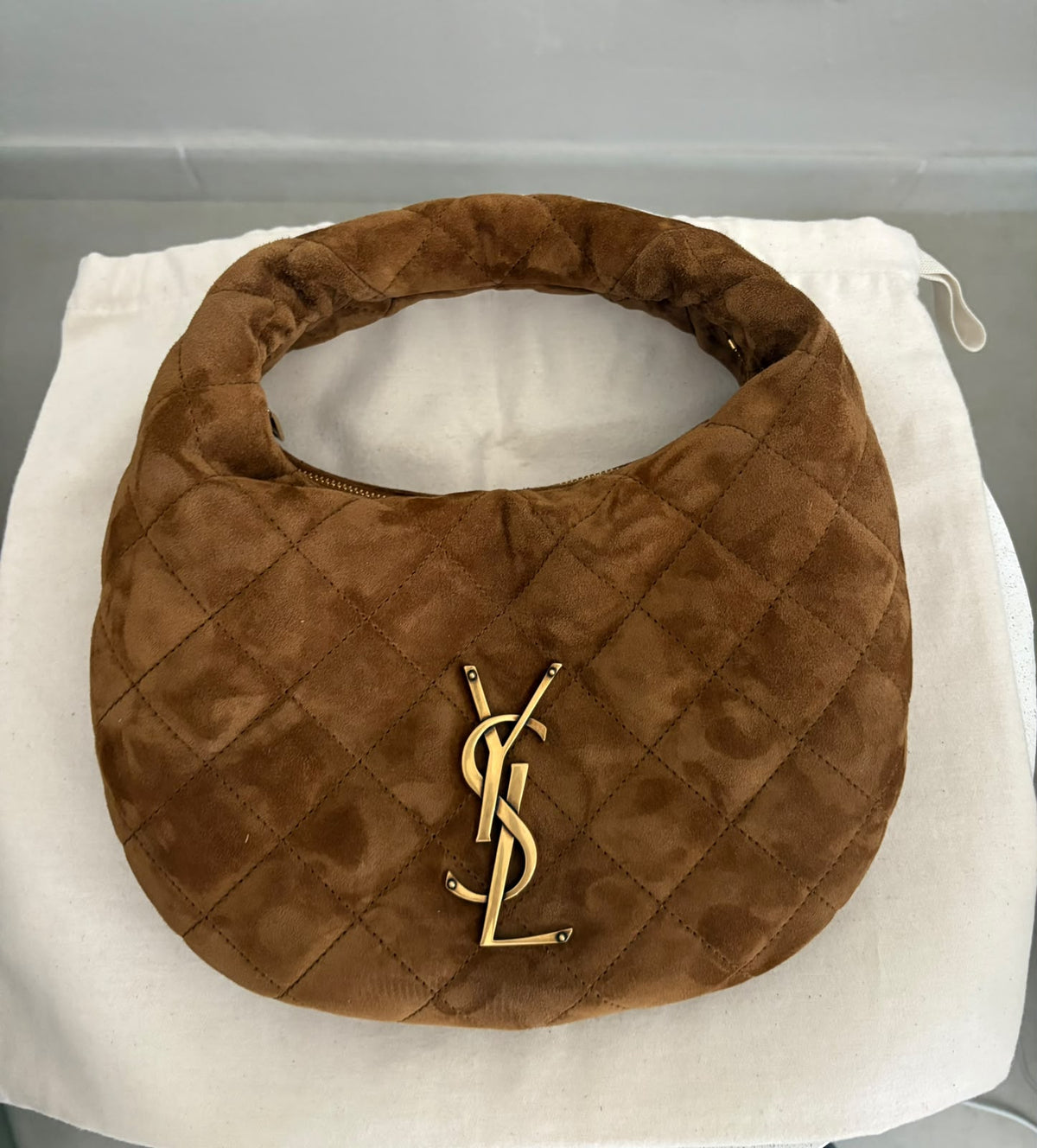 Saint Laurent Icarino in suede