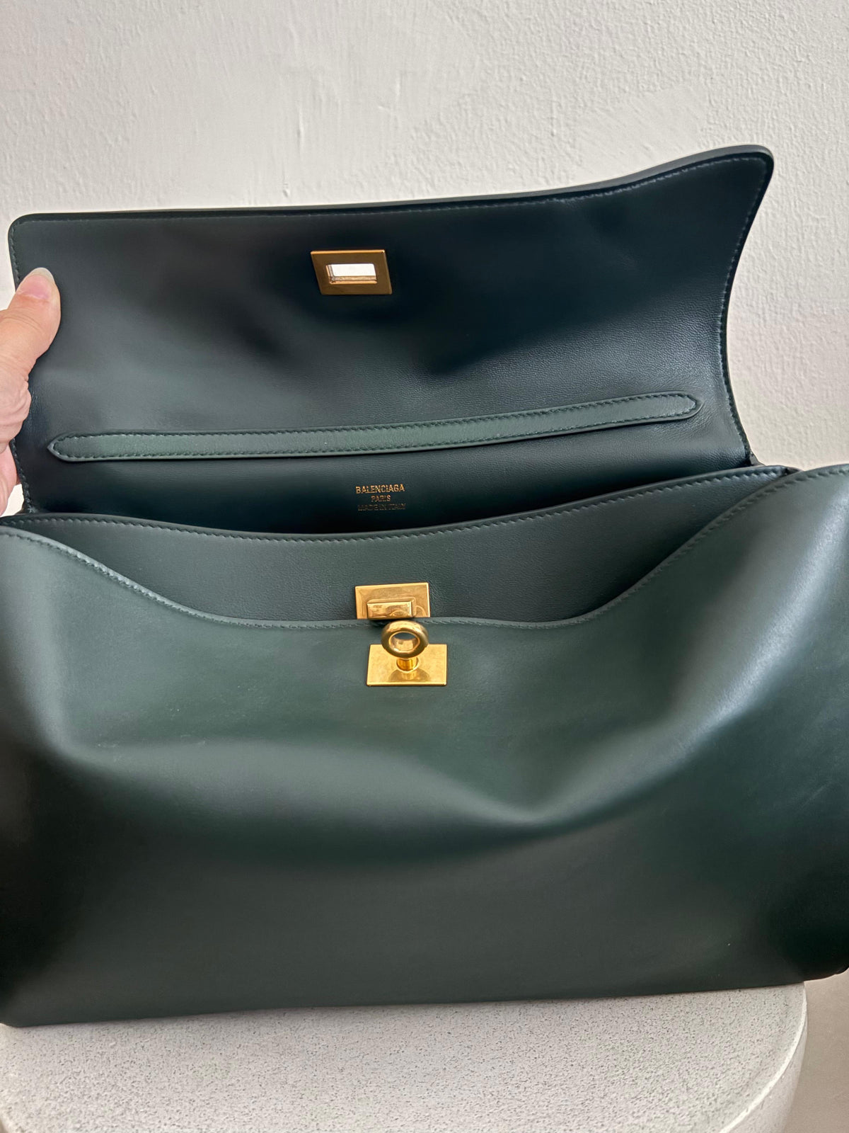Balenciaga Borsa Rodeo Medium - Verde