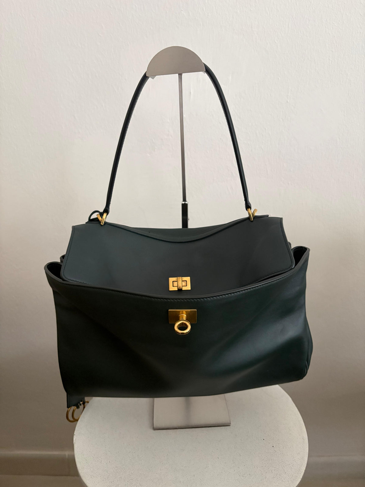 Balenciaga Borsa Rodeo Medium - Verde