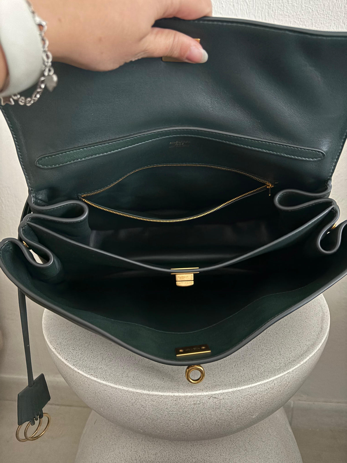 Balenciaga Borsa Rodeo Medium - Verde