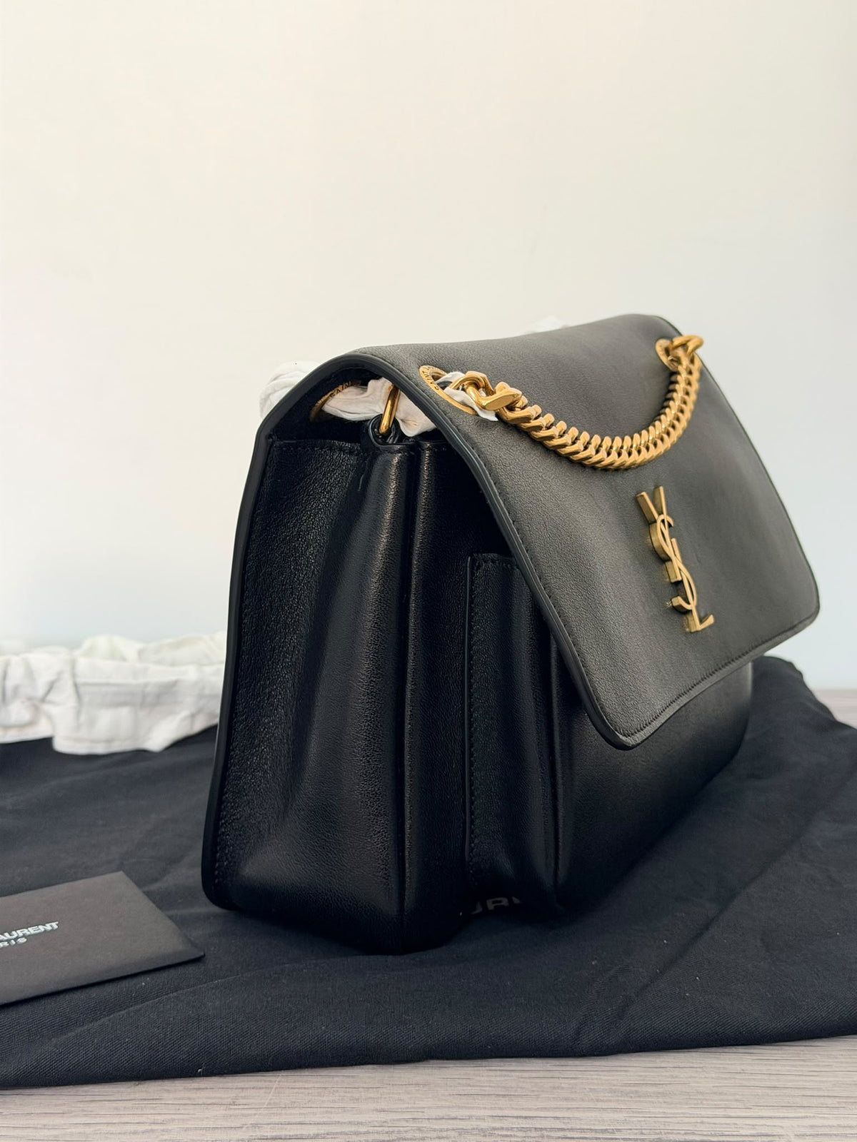 Saint Laurent Niki Cassandre nera