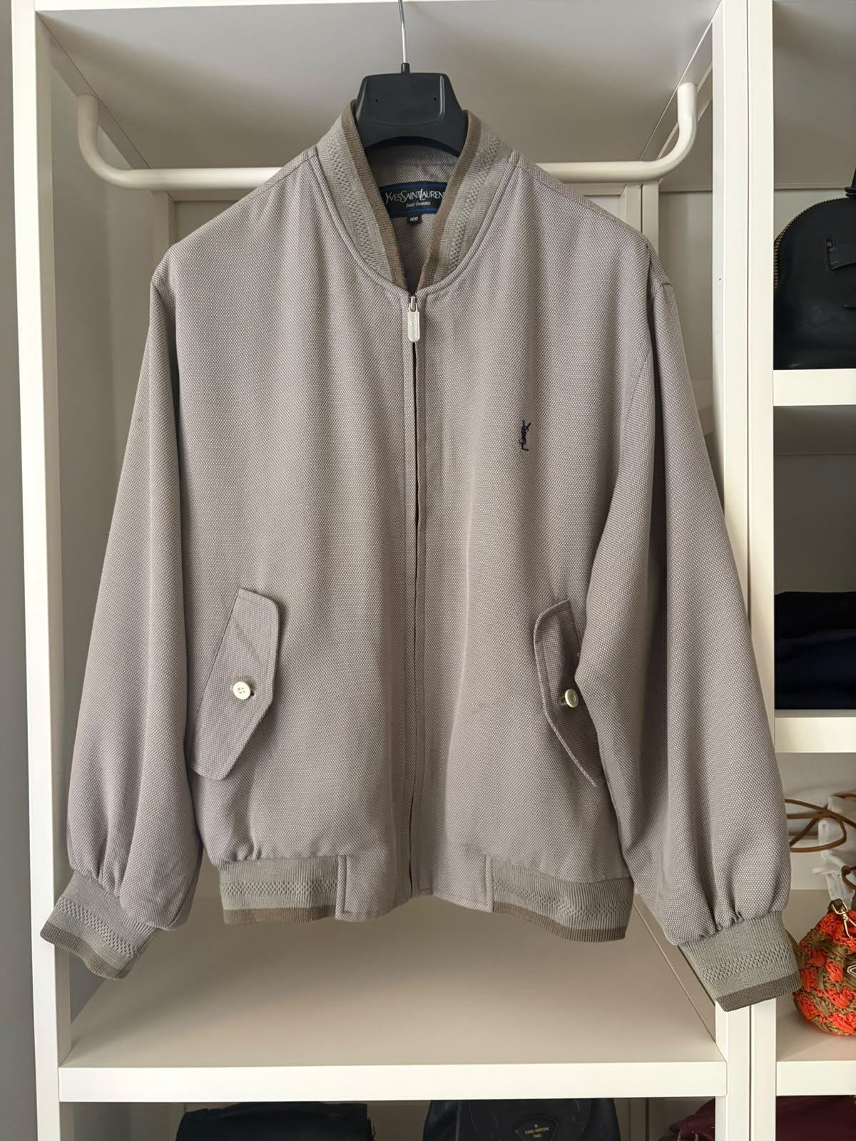 Saint Laurent giacca beige