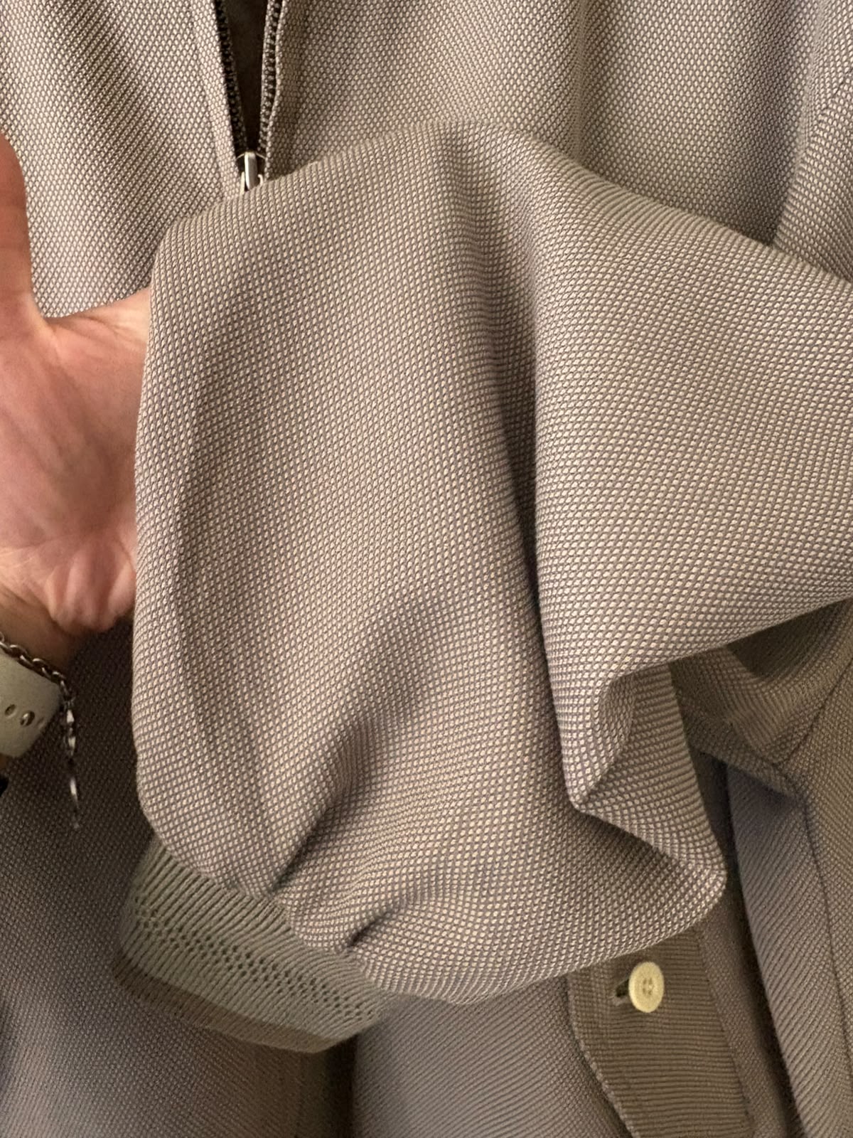 Saint Laurent giacca beige