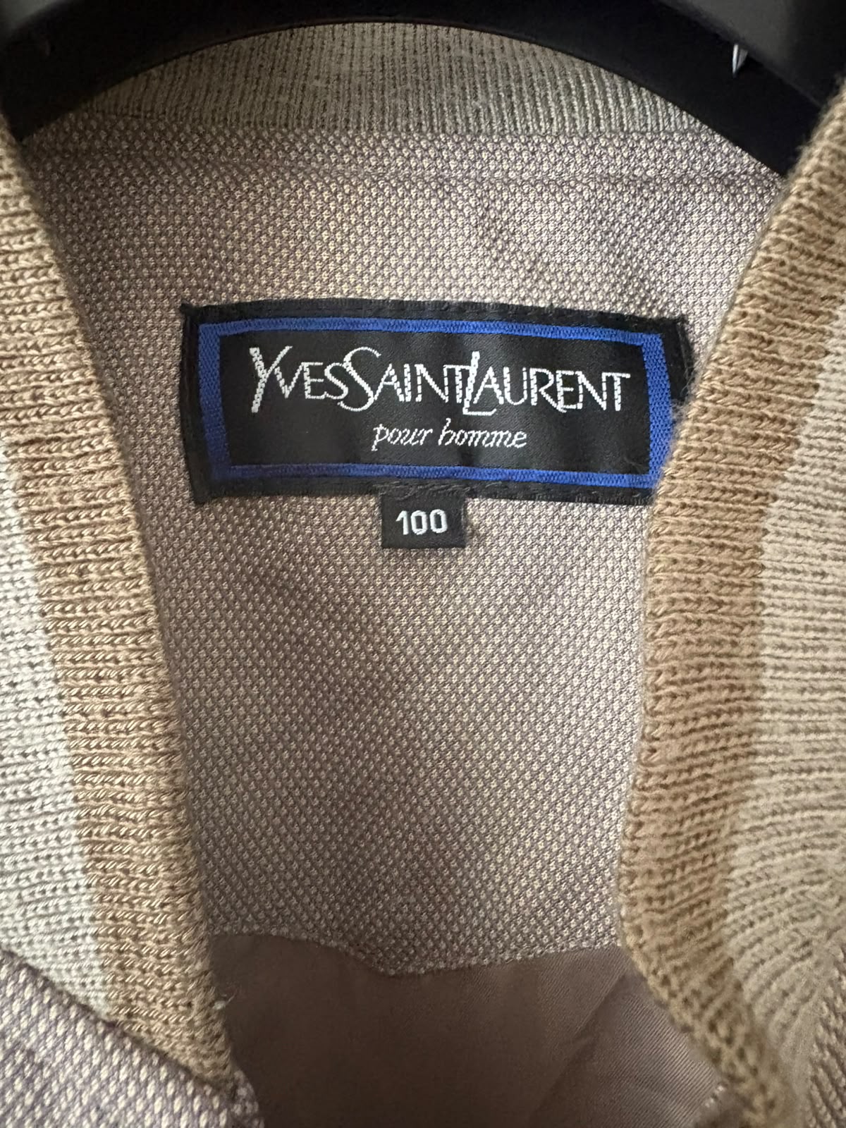 Saint Laurent giacca beige