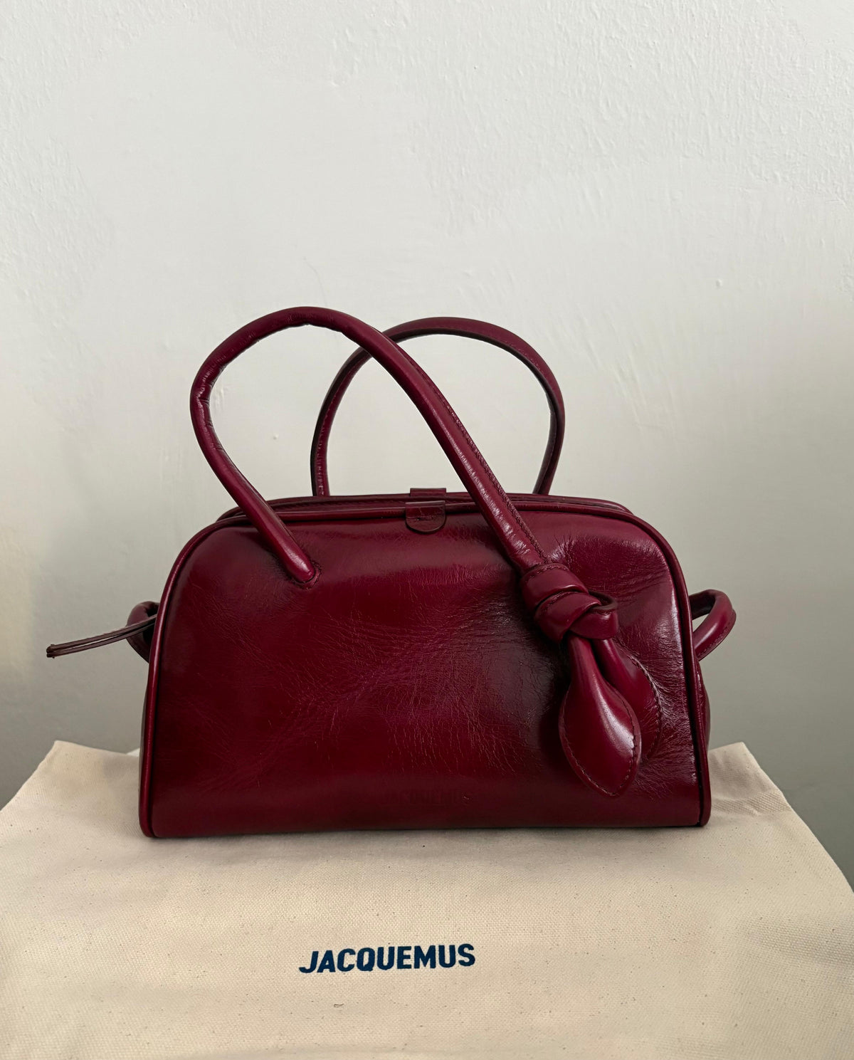 Jacquemus le Turismo Small bordeaux