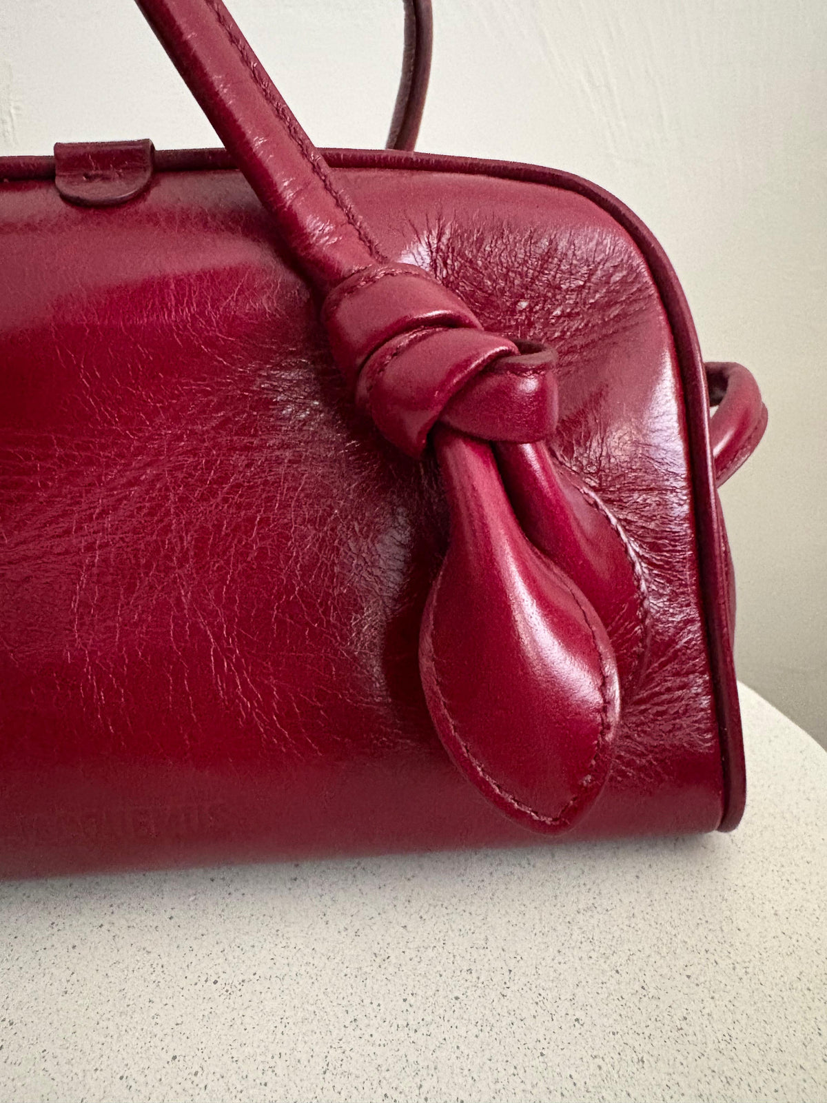Jacquemus le Turismo Small bordeaux