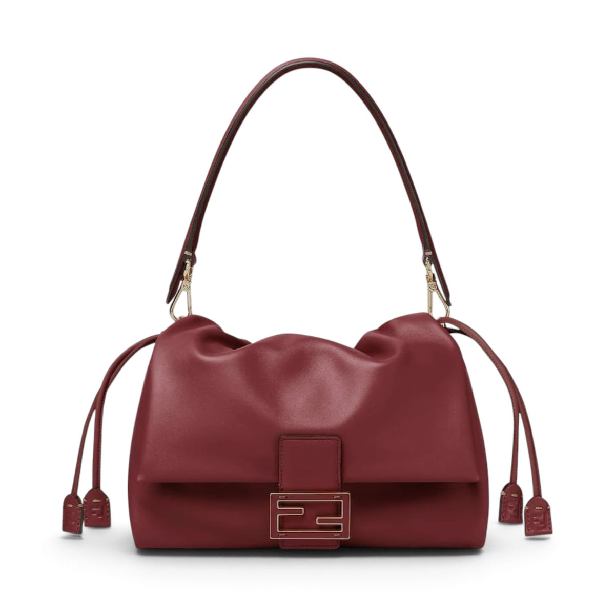 Fendi Mama Baguette Medium Bordeaux
