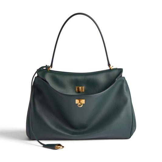 Balenciaga Borsa Rodeo Medium - Verde