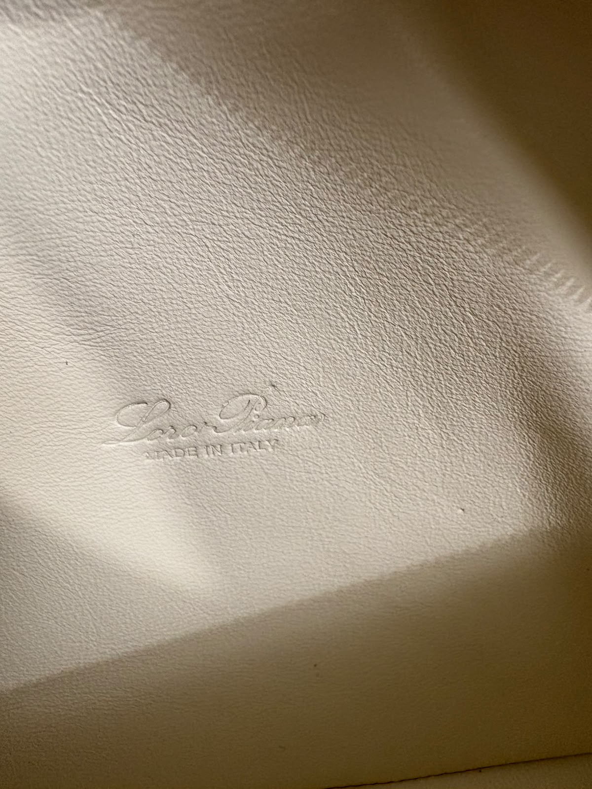 Loro Piana Vanity L19 in pelle -bianco