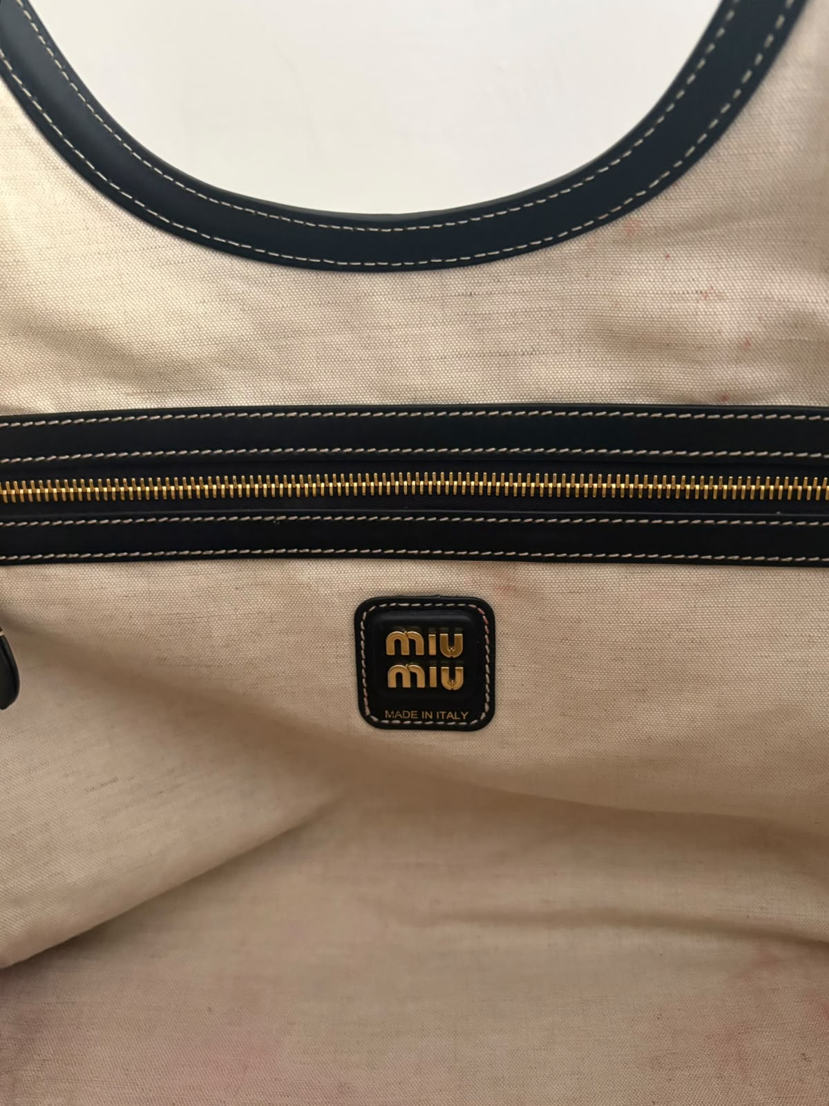 Miu Miu Ivy in pelle nera