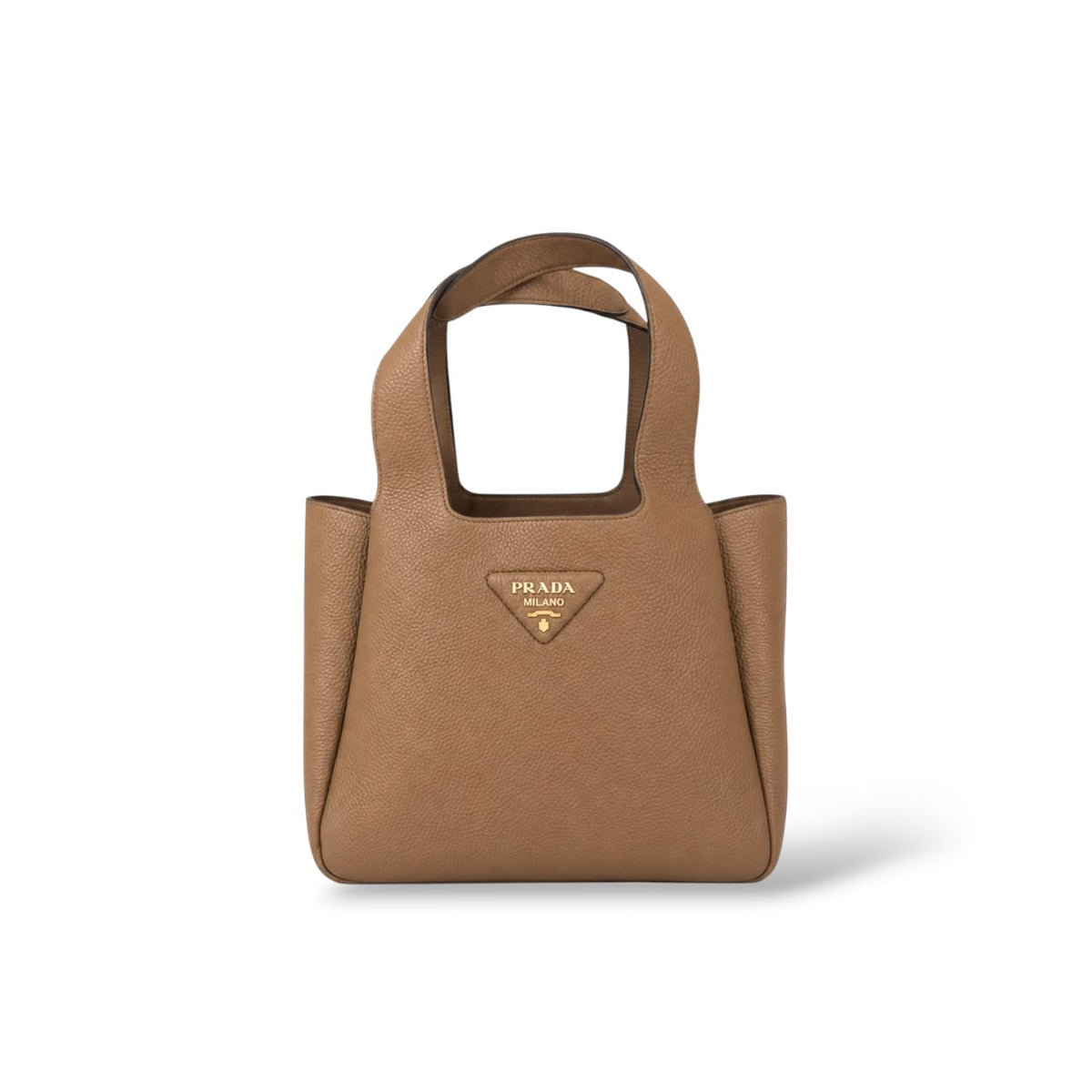 Prada borsa Liaison small marrone