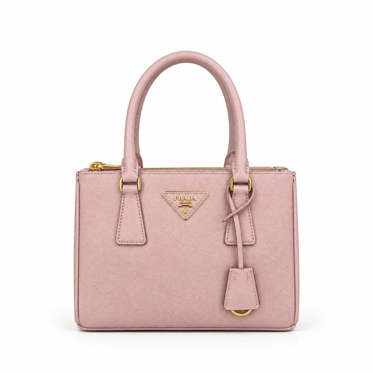 Prada Galleria in pelle saffiano - rosa cipria