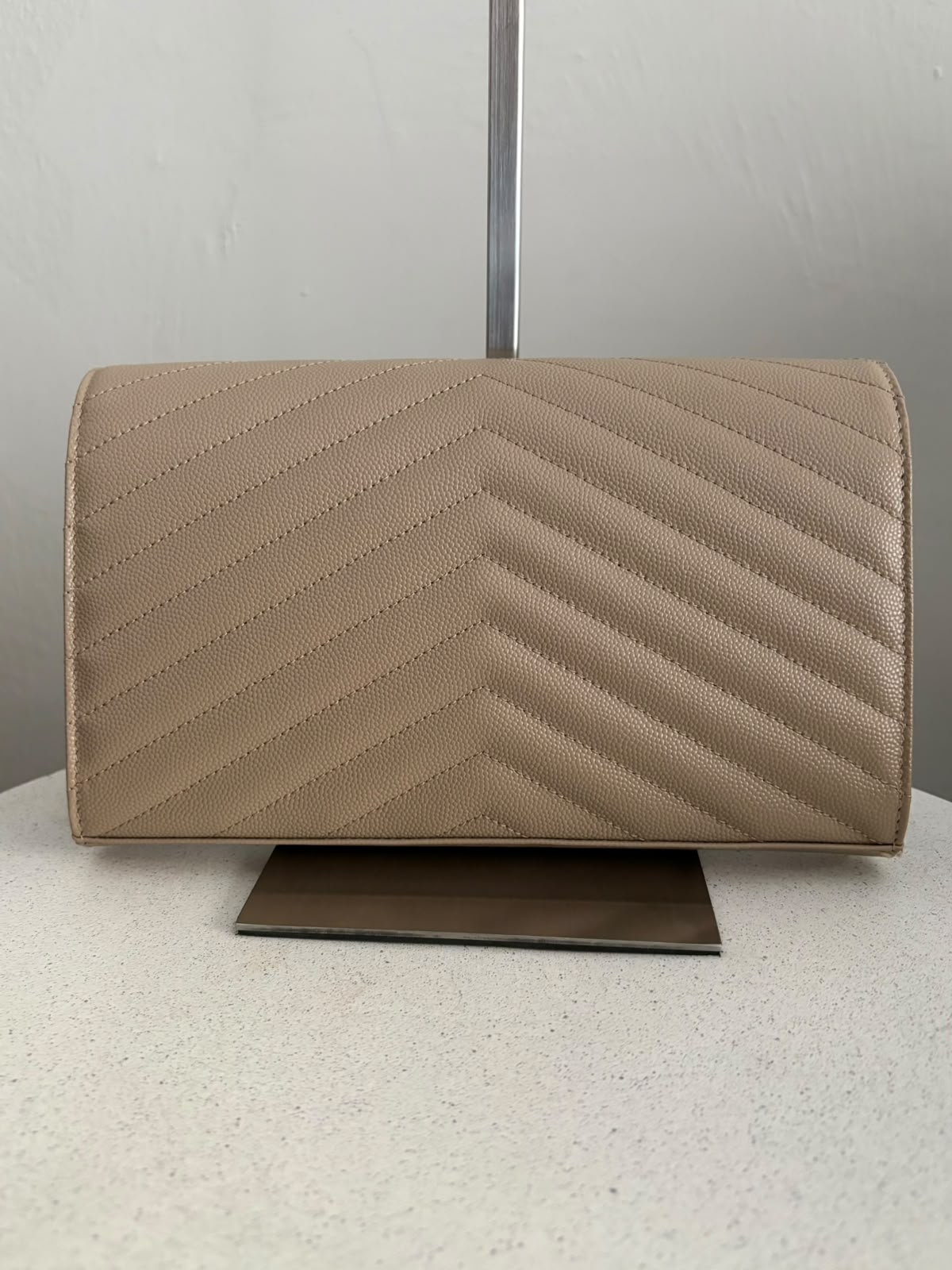 Saint Laurent Pochette Cassandre Beige