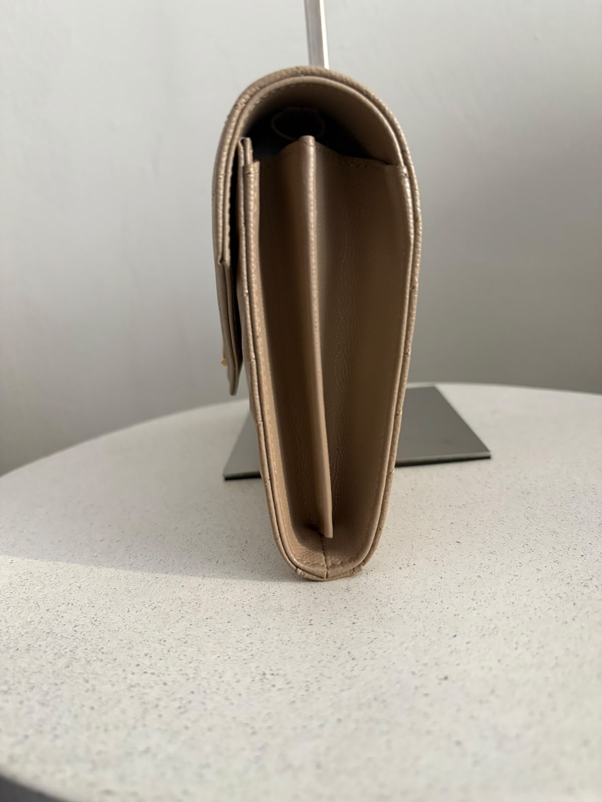 Saint Laurent Pochette Cassandre Beige
