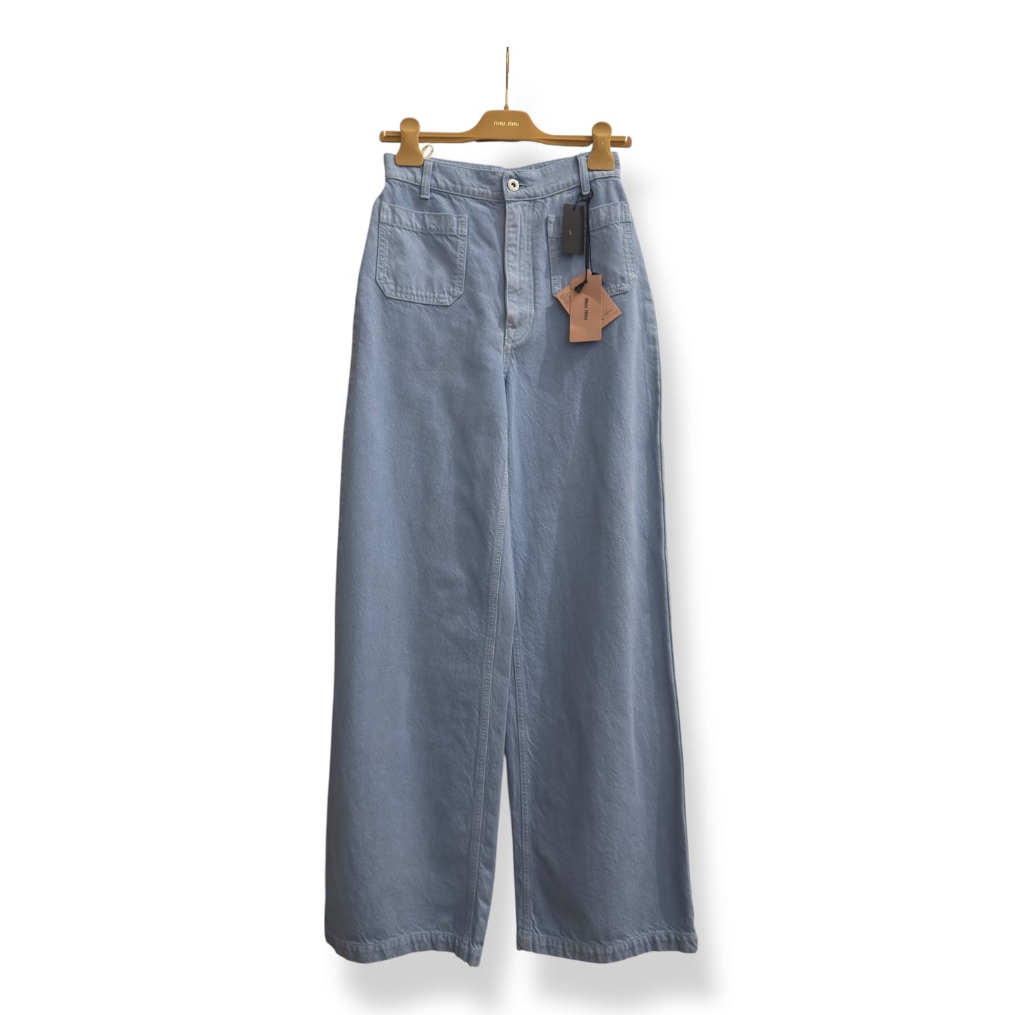 Miu Miu Wide-Leg Jeans 