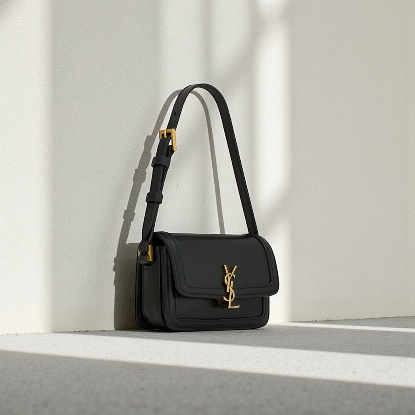 Saint Laurent Satchel Solferino Crossbody Bag