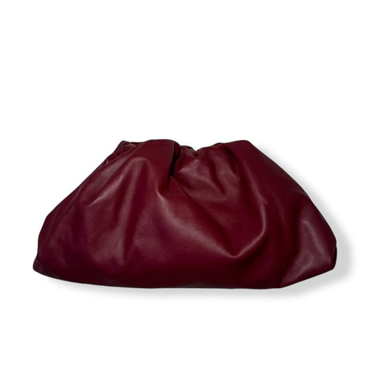 Bottega Veneta Maxi Pouch Bordeaux liscia