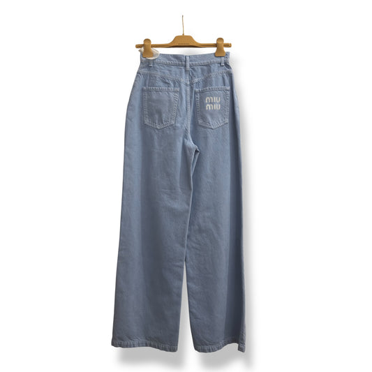 Miu Miu Wide-Leg Jeans
