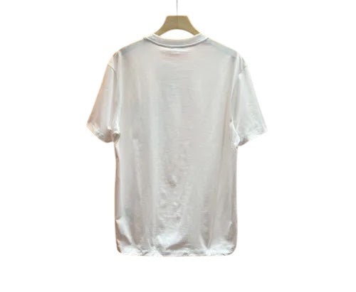 Prada T-shirt White in Nylon e Cotone