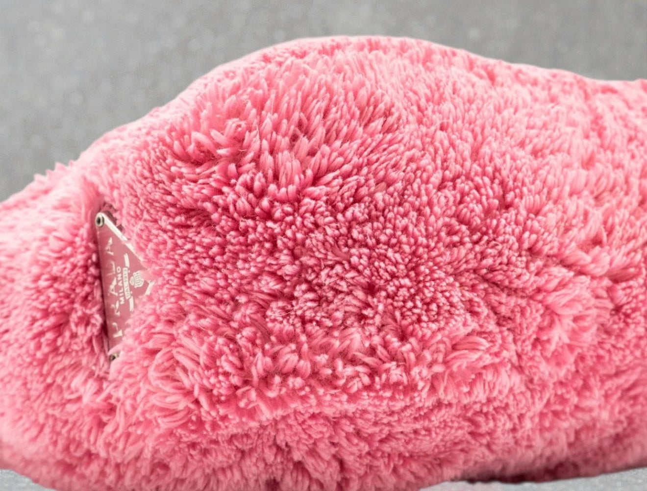 PRADA RE-EDITION 2000 TERRY MINI BAG PINK SHW