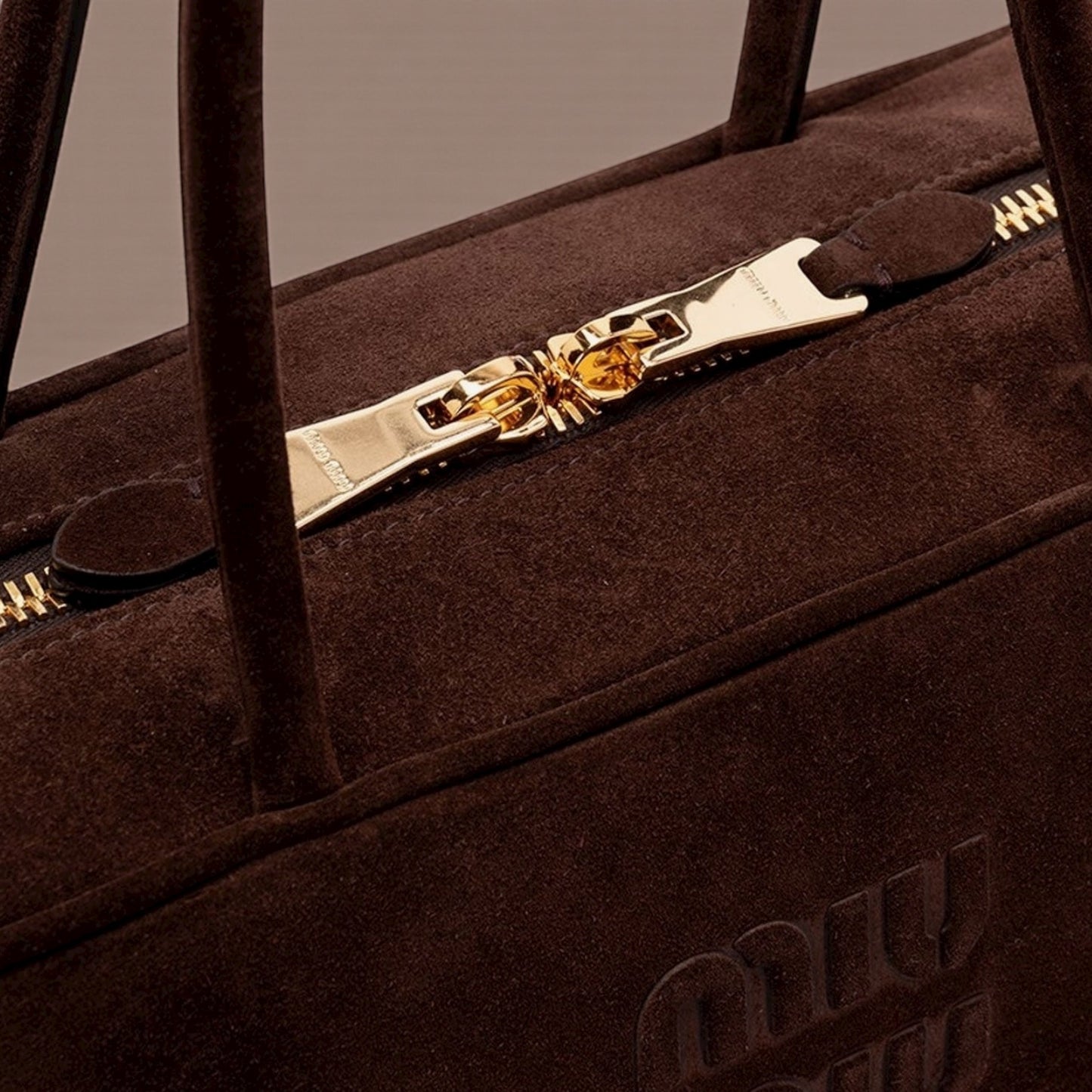 Miu Miu Borsa a mano Beau in suede