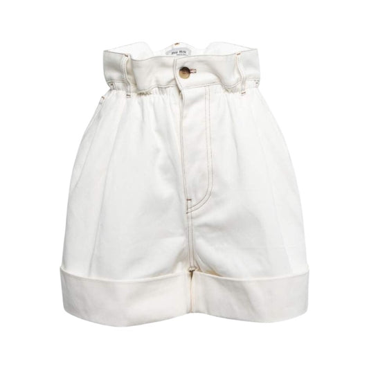 Shorts Miu Miu White