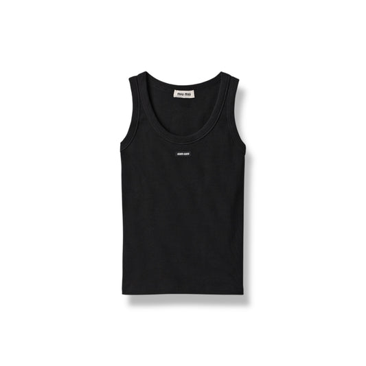 Miu Miu Black Tank Top