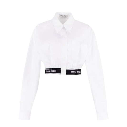 Miu Miu Crop Shirt