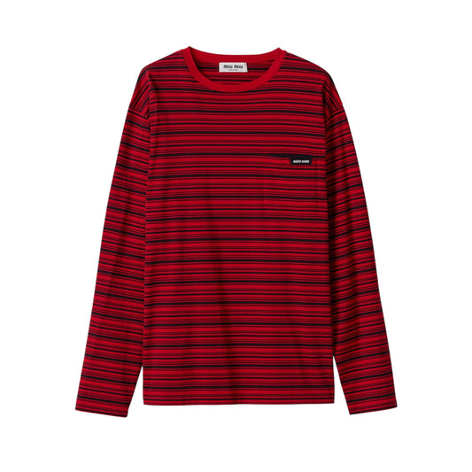 Miu Miu T-shirt manica lunga
