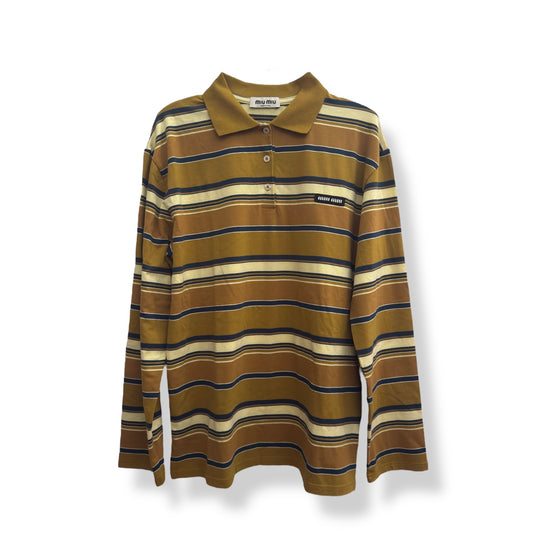 Miu Miu Polo Senape