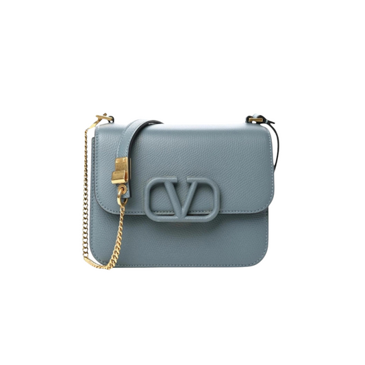 Valentino Garavani Borsa in pelle blu