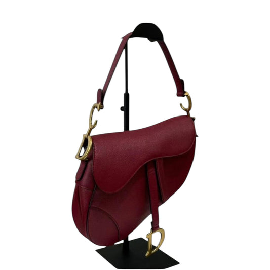 Dior Sella Burgundy