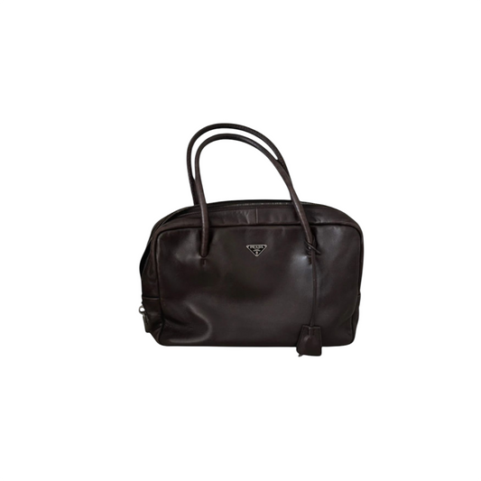 Prada Dark Brown Leather Bag
