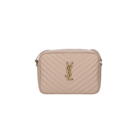 YSL Camera Bag - Pelle Trapuntata Beige