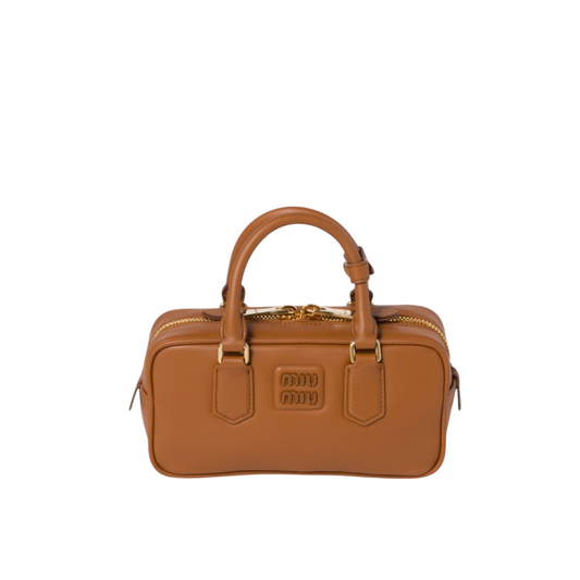 Miu Miu Borsa Arcadie Regular Cognac