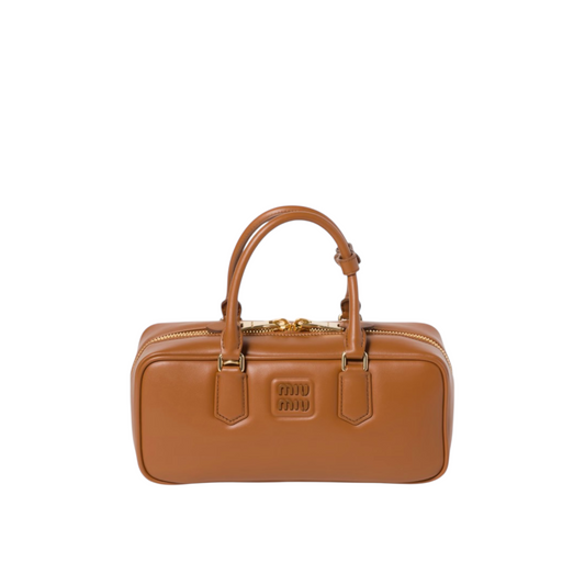 Miu Miu Borsa Arcadie Large Cognac