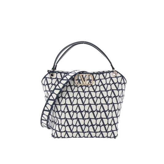Borsa Valentino Toile Iconographe Jacquard Shoulder Bag